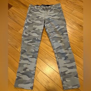 Women’s Gray Camo Slim Jeans